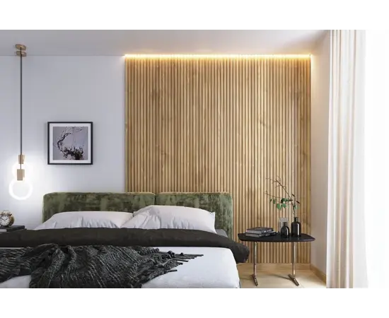 Панель Super Profil MDF 12117 дуб sonoma 2800x117x12 мм 1pc=0.3276m2