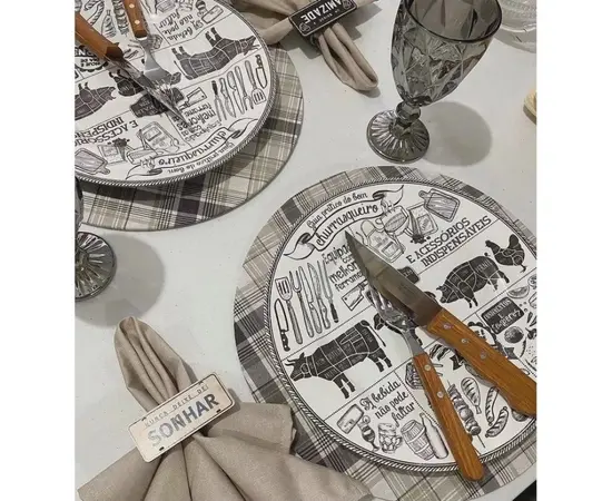 Тарелка Alleanza RASO CHURRASCO 3 Тарелка Alleanza RASO CHURRASCO 3