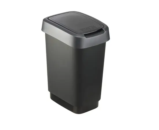 Trash can Rotho TWIST 10l gray Trash can Rotho TWIST 10l gray