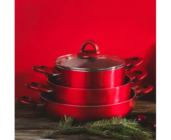 Pot with lid Ambition POKR 20161 20cm Pot with lid Ambition POKR 20161 20cm