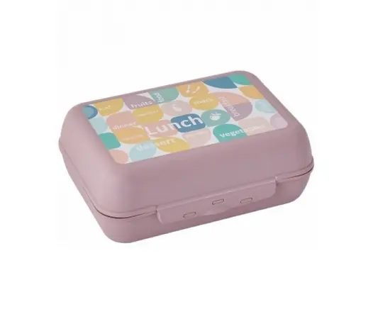 Lunch box with decor Aleana purple