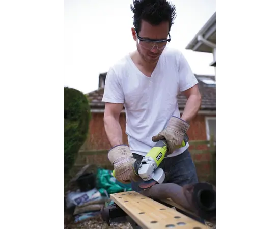 კუთხსახეხი მანქანა აკუმულატორის Ryobi R18AG-0 18V კუთხსახეხი მანქანა აკუმულატორის Ryobi R18AG-0 18V