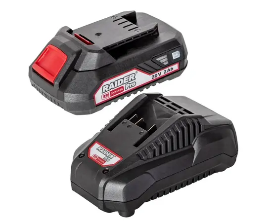 Battery and charger Raider RDP-R20 20V Battery and charger Raider RDP-R20 20V