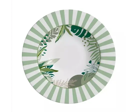 Тарелка Alleanza FUNDO HERBAL STRIP Тарелка Alleanza FUNDO HERBAL STRIP