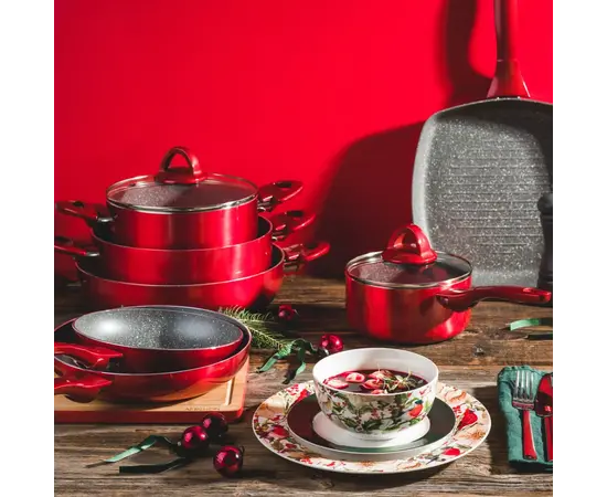 Pot with lid Ambition POKR 20161 24cm Pot with lid Ambition POKR 20161 24cm