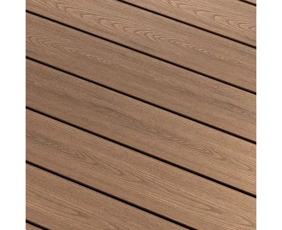 ტერასის დაფა Bergdeck S140 BB1107 Teak 140x25x2200 მმ  1ც=0,308მ²