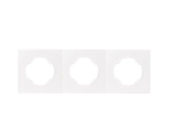 Рамка DPM Soul SEU1003W 3 местная белая Рамка DPM Soul SEU1003W 3 местная белая