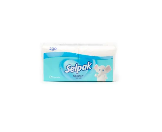 ხელსახოცები Selpak 200 pcs ხელსახოცები Selpak 200 pcs