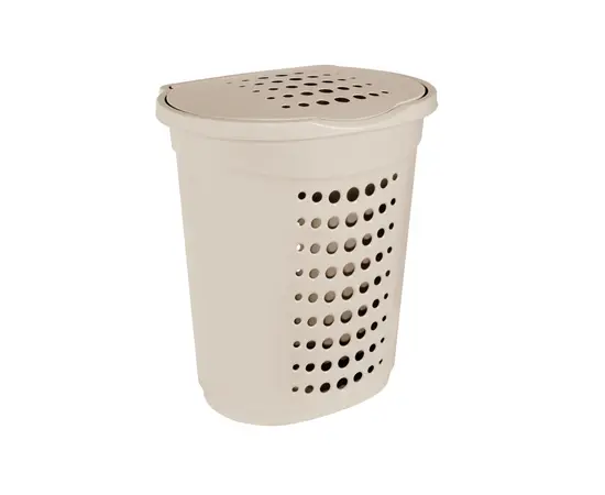 კალათი თეთრეულის Aleana 60ლ კრემისფერი კალათი თეთრეულის Aleana 60ლ კრემისფერი