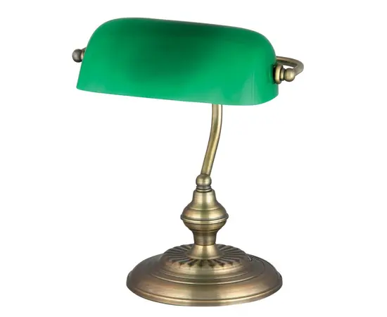 Лампа настольная Rabalux Banktable E27 60W бронза 4038 Лампа настольная Rabalux Banktable E27 60W бронза 4038