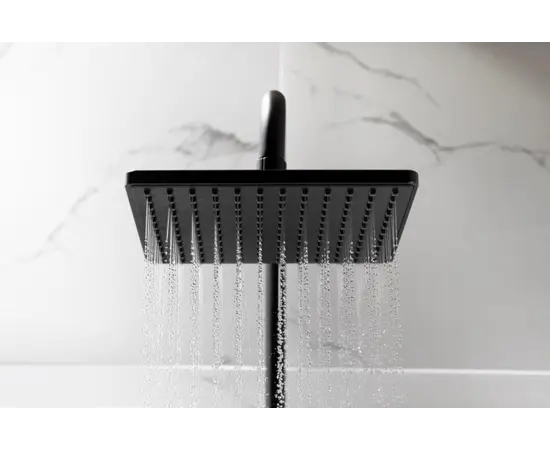 Душевая система с термостатом KFA Logon Premium черная Душевая система с термостатом KFA Logon Premium черная