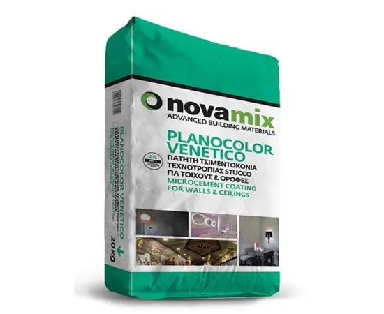 მიკროცემენტი Novamix PLANOCOLOR VENETICO 20კგ
