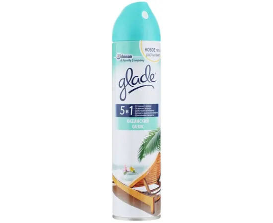 Aerosol air freshener SC Johnson Glade Ocean oasis 300 ml