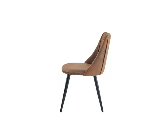 Стул замшевое SMEG SUEDE BROWN коричневая 50.5x54.5x82.5 см Стул замшевое SMEG SUEDE BROWN коричневая 50.5x54.5x82.5 см