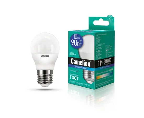 LED Lamp Camelion 10W G45 Е27 6500K