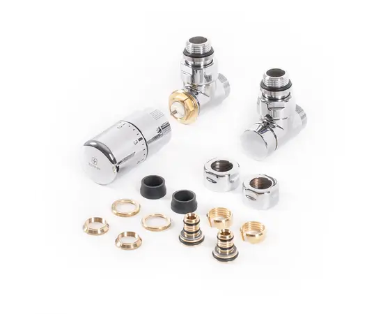 რადიატორის თერმოსტატული სარქველის ნაკრები Terma WRZTCG3-CR Chrome რადიატორის თერმოსტატული სარქველის ნაკრები Terma WRZTCG3-CR Chrome