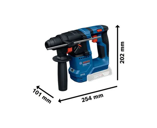 პერფორატორი აკუმულატორის Bosch GBH 18V-18