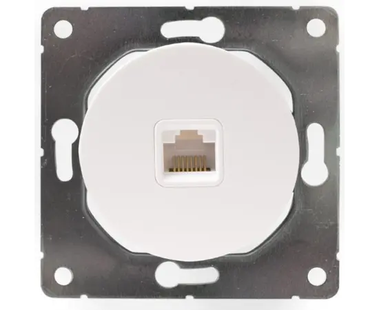 Computer socket DPM Soul SEU1017W RJ45 1 sectional white Computer socket DPM Soul SEU1017W RJ45 1 sectional white