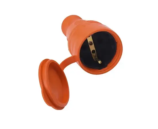 Гнездо  каучуковое ByLion 16А ораньжевое Гнездо  каучуковое ByLion 16А ораньжевое