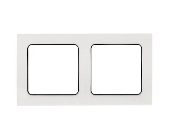 ჩარჩო EKF 2 თეთრი/შავი