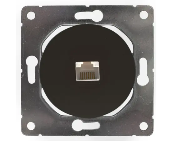 Computer socket DPM Soul SEU1017B RJ45 1 sectional black Computer socket DPM Soul SEU1017B RJ45 1 sectional black