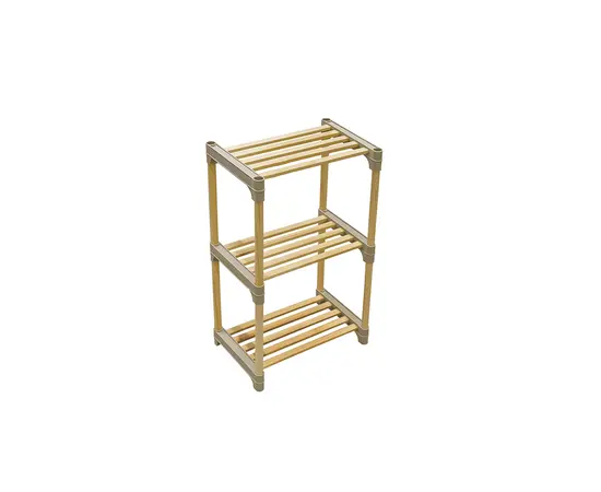 Wooden shelf Sev Plastik 3 tier Wooden shelf Sev Plastik 3 tier