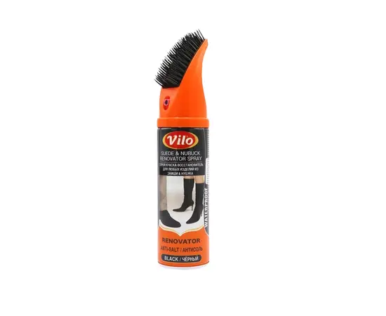 Suede and nubuck restoring spray Vilo 200ml black
