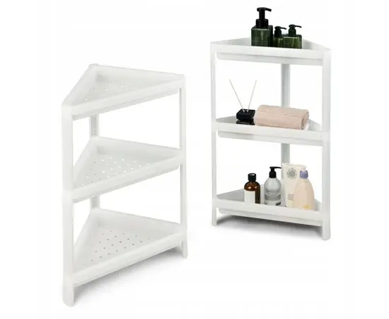 Shelf with 3 Tiers White Sev Plastik SP314 Shelf with 3 Tiers White Sev Plastik SP314