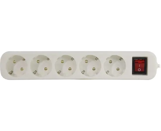 Extension cord  DEFENDER S530 5 sectional with grounding 3 m white Extension cord  DEFENDER S530 5 sectional with grounding 3 m white
