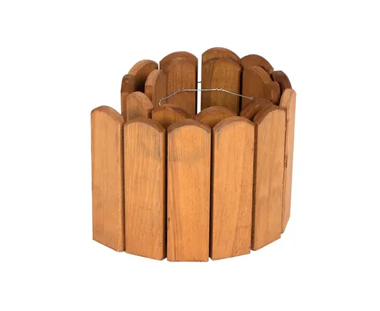 Extendable mini wooden fence 120x20 cm