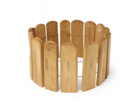 Extendable mini wooden fence 120x20 cm