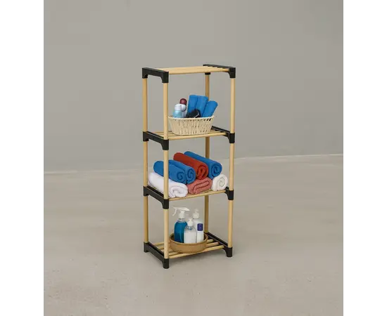 Wooden shelf Sev Plastik 4 tier Wooden shelf Sev Plastik 4 tier