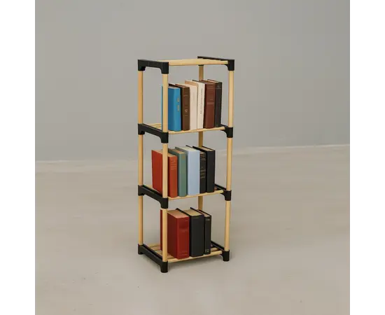 Wooden shelf Sev Plastik 4 tier Wooden shelf Sev Plastik 4 tier