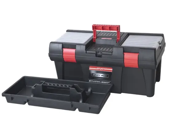 ყუთი ინსტრუმენტებისთვის Patrol STUFF Semi Profi 20" 525x255x245 მმ (SKR20SPSTUFFCZAPG001) ყუთი ინსტრუმენტებისთვის Patrol STUFF Semi Profi 20" 525x255x245 მმ (SKR20SPSTUFFCZAPG001)