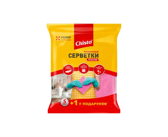 Table cloth universal Chisto PRACTIC 5+1 pcs Table cloth universal Chisto PRACTIC 5+1 pcs