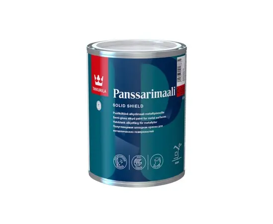 Краска по металлу Tikkurila Panssarimaali C 0,9 л