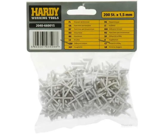 Remote crosses Hardy 2040-660015 1.5 мм 200 pcs