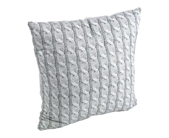 Decorative pillow 40x40 cm Р311.52_Grey Braid