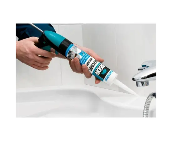 Силикон Bison Silicone Sanitary 280 мл прозрачный Силикон Bison Silicone Sanitary 280 мл прозрачный