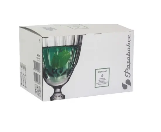 ლიქიორის ჭიქების ნაკრები Pasabahce DIAMOND 9440113-4 6ც 52მლ