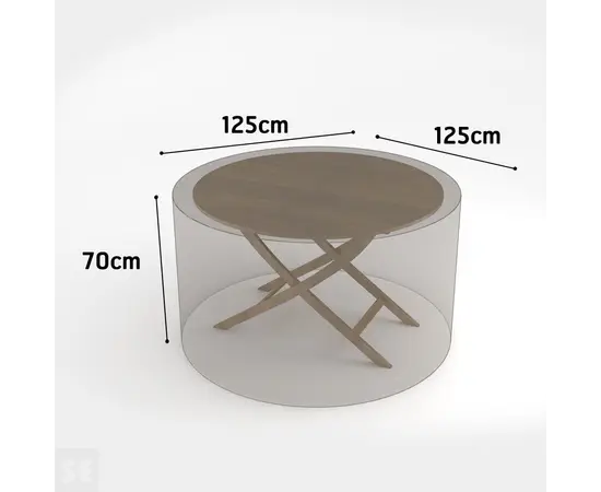 Защитный чехол для садовой мебели Catral 70x125x125 см