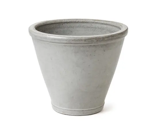 ქოთანი კერამიკული STACKABLE PLAIN WITH RIM 26/35 GW