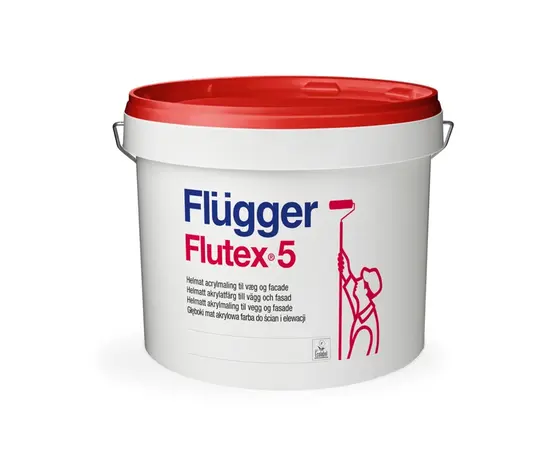 აკრილის საღებავი წმენდადი Flügger Flutex 5 Base 3 3 ლ გლუვი