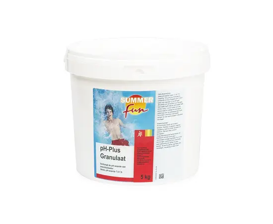Pool water care product CHM pH level raising granules pH(+) 5kg