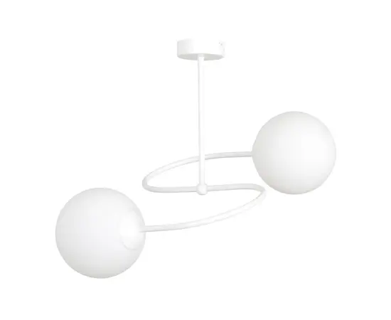 ჭაღი EMIBIG SELBI 2 E14 2x MAX 40W თეთრი ჭაღი EMIBIG SELBI 2 E14 2x MAX 40W თეთრი