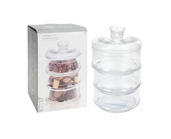 Glass storage set Koopman YE1100310 Glass storage set Koopman YE1100310