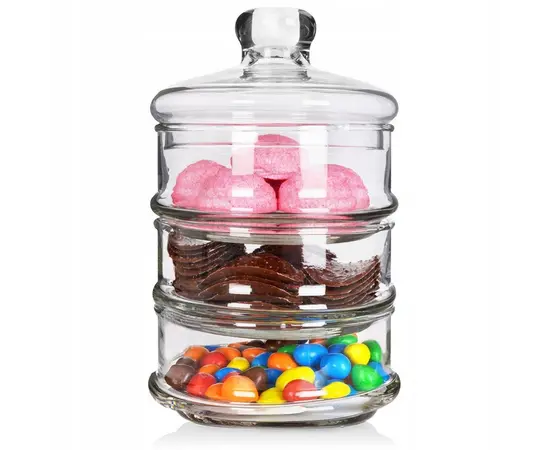 Glass storage set Koopman YE1100310 Glass storage set Koopman YE1100310