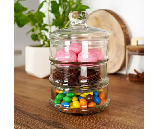 Glass storage set Koopman YE1100310 Glass storage set Koopman YE1100310