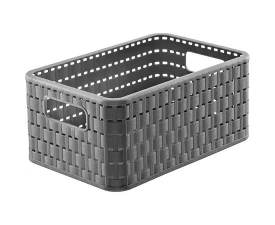 კალათი Rotho A5 COUNTRY 6ლ ანტრაციტი კალათი Rotho A5 COUNTRY 6ლ ანტრაციტი