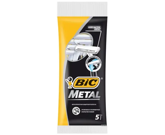 Одноразовые бритвы BIC Metal Одноразовые бритвы BIC Metal